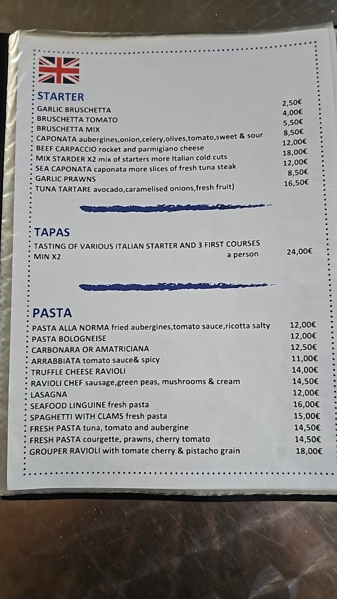 Menu La Caponata-1